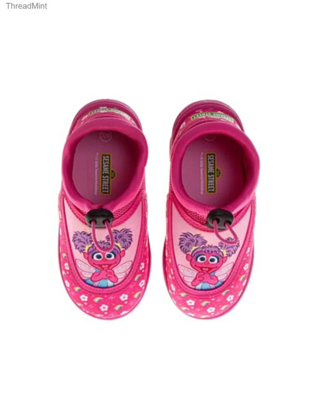Kids Water Shoes Slip On Quick Dry Bungee Aqua Socks